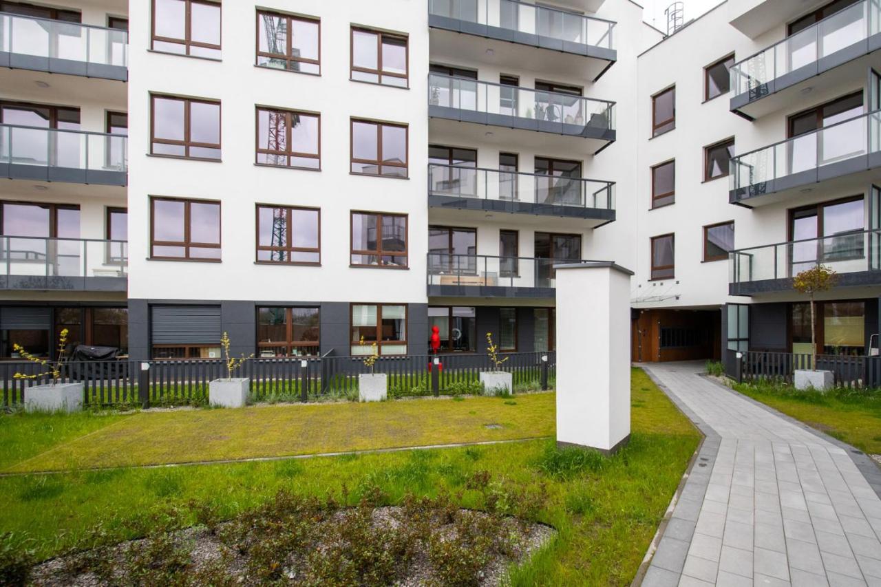 Mini Apartamenty Deluxe Metro Park Krzemieniecka Warschau Exterior foto