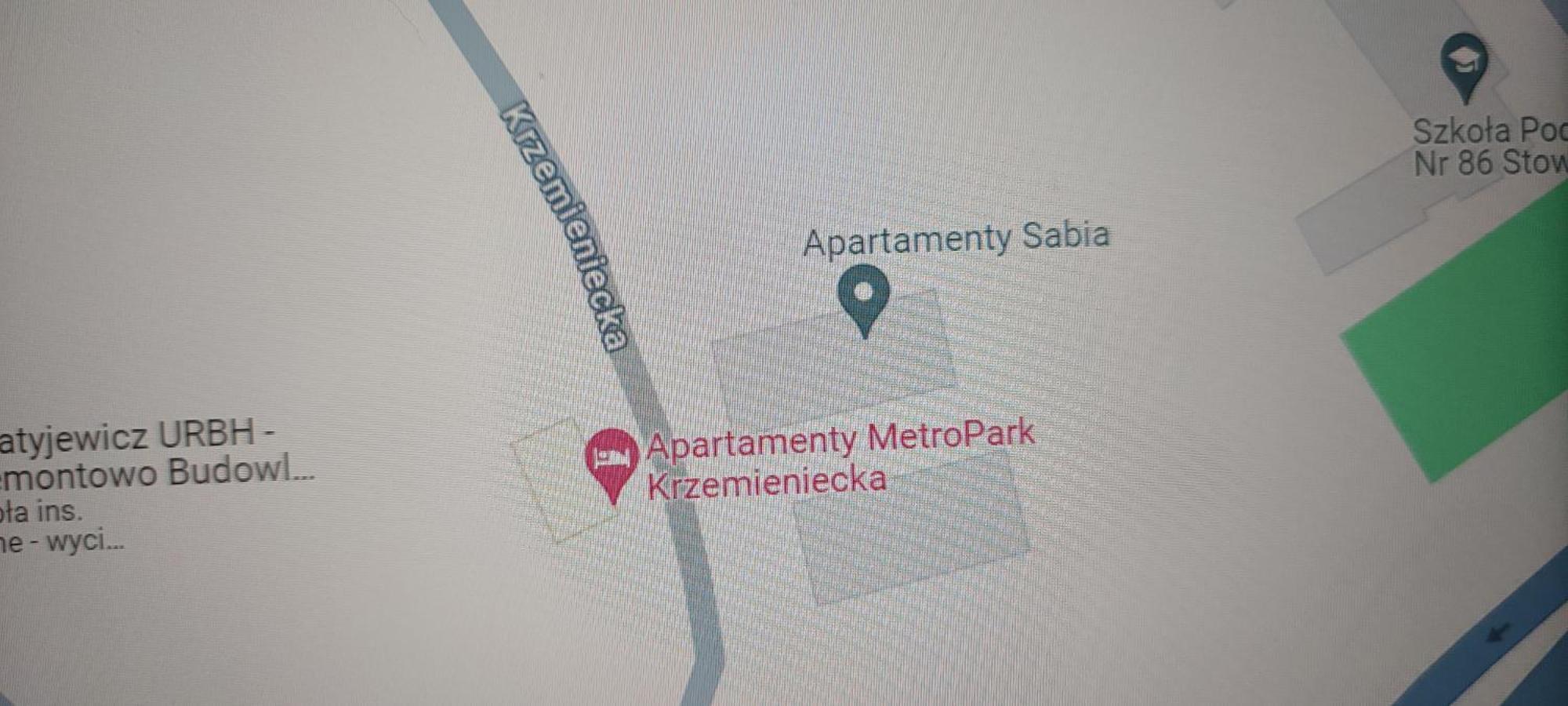Mini Apartamenty Deluxe Metro Park Krzemieniecka Warschau Exterior foto